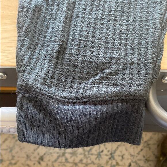 J Crew Women’s Black Waffle Knit joggers - Picture 5 of 7